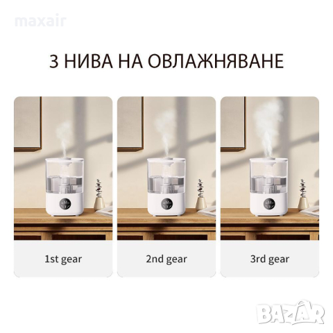 Овлажнител за въздух Xiaomi Lydsto F100S * Гаранция 2 години, снимка 8 - Овлажнители и пречистватели за въздух - 44585857