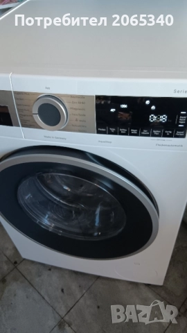 ПЕРАЛНЯ BOSCH SERIES 6/А+++/9 КГ, снимка 5 - Перални - 52311550