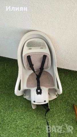 ДЕТСКО СТОЛЧЕ ЗА ВЕЛОСИПЕД GRUVI, ЗА БАГАЖНИК  Polisport Decathlon , снимка 4 - Аксесоари за велосипеди - 50148582