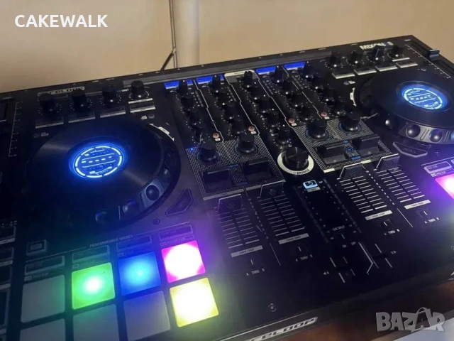 Reloop Mixon 8 Pro DJ Controller\ DJ Контролер Чисто нов със скин, снимка 2 - Ресийвъри, усилватели, смесителни пултове - 53856950