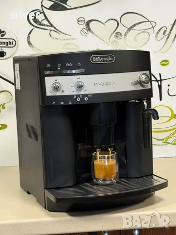 Кафемашина кафе автомат delonghi magnifica с гаранция, снимка 6 - Кафемашини - 55874407