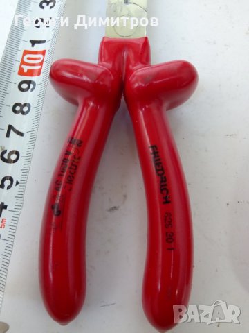 клещи като нови високоволтови klaus friedrich Germany -1000V, три броя, снимка 9 - Клещи - 38703644