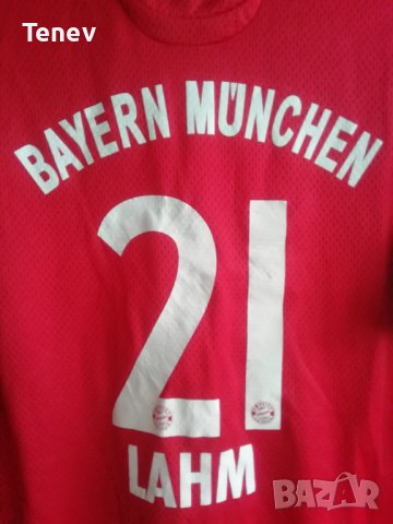 Bayern Munich Lahm Adidas оригинална футболна тениска фланелка Лаам Байерн Мюнхен , снимка 3 - Тениски - 41515171