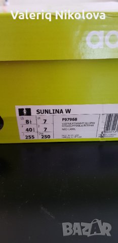 Дамски пантофки Адидас номер 40 2/3, снимка 4 - Пантофи - 42053617