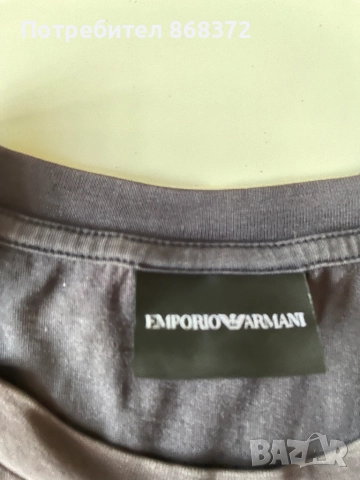 Мъжка тениска Emporio Armani размер L, снимка 4 - Тениски - 51484768