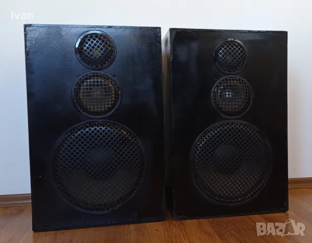 Български Hi-Fi трилентови тонколони 12 инчови , снимка 4 - Тонколони - 49816972