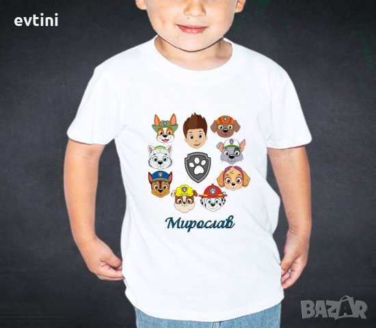 Детски тениски Мини Маус, Пес Патрул, Масленка, Мики Маус, Барбароните, Блу и др., снимка 6 - Детски тениски и потници - 33976143