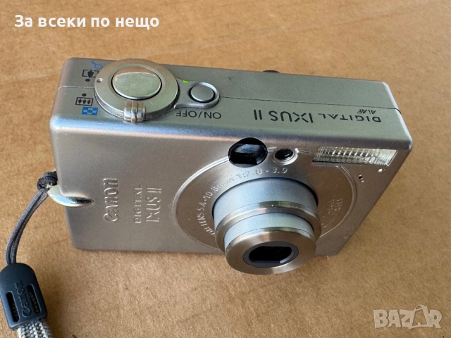 Цифров фотоапарат Canon Digital IXUS II (2003г.), снимка 16 - Фотоапарати - 52449179