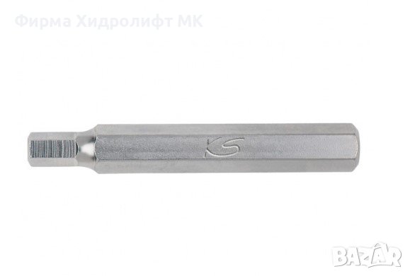  KS TOOLS 975.10 Накрайник / бит шестостен, дължина 75мм, 3/8" - различни размери