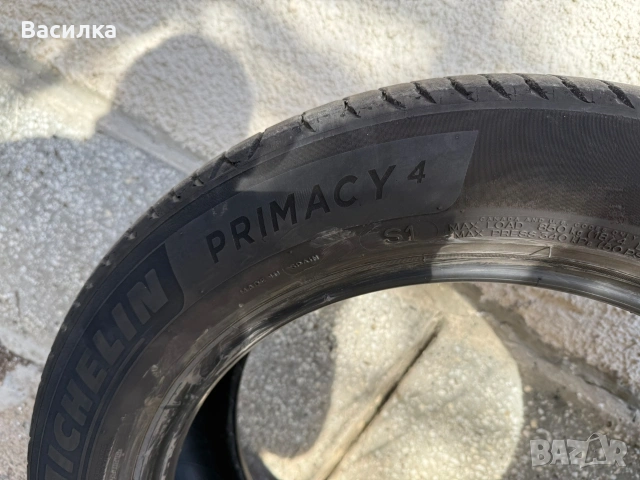 4бр. летни гуми Michelin Primacy , снимка 3 - Гуми и джанти - 53248729