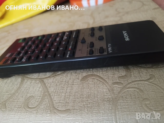 Sony RMT-V109A VTR/TV оригинално дистанционно, като ново, снимка 3 - Плейъри, домашно кино, прожектори - 50995458