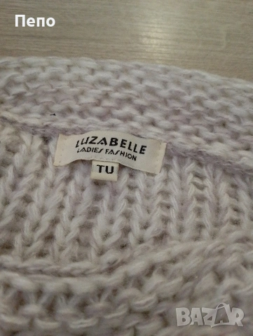 Топъл пуловер , снимка 2 - Блузи с дълъг ръкав и пуловери - 53580097