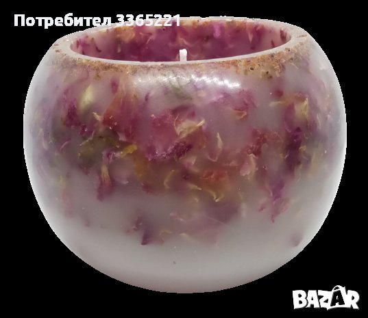 Топка от рози, снимка 4 - Арт сувенири - 41803386