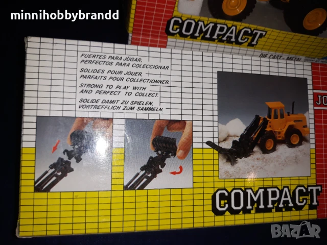 Багер Самосвал Боклукчийски Камион Фадрома Товарач Разбивач Joal Compact 1.50 Made in Spain, снимка 7 - Колекции - 50919679