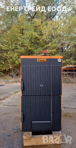 Чугунен котел на твърдо гориво Фероли/Ferroli 32 kW , снимка 2 - Отоплителни печки - 52167800