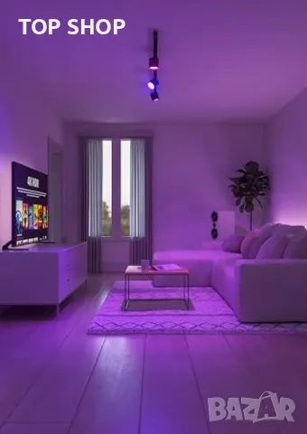 Нови 3 броя Nanoleaf LED Крушки GU10 - Визуален Ефект, Смарт Технология, снимка 5 - Крушки - 49239103