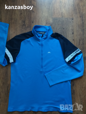 j.lindeberg danny mid layer - страхотна мъжка блуза КАТО НОВА Л, снимка 9 - Блузи - 44622310
