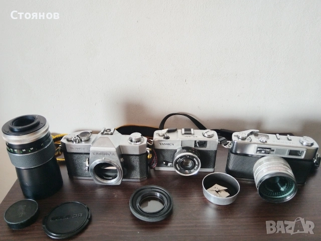 YASHICA 35-ME, YASHICA TL SUPER, YASHICA Minister III Japan , снимка 2 - Фотоапарати - 49965236