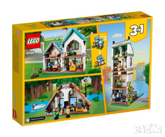 LEGO® Creator 31139 - Уютна къща, снимка 2 - Конструктори - 41046648