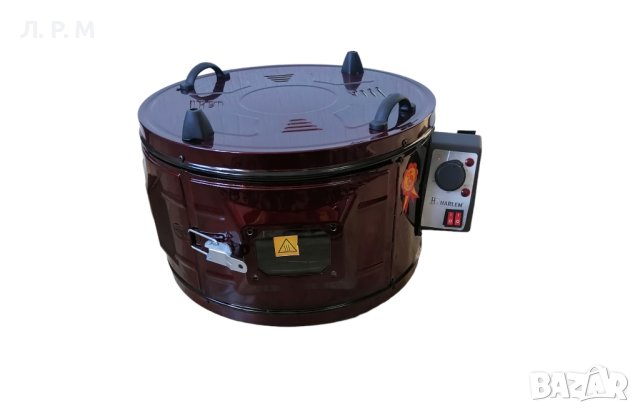 Емайлирана Кръгла фурна - обем 36 литра, снимка 2 - Печки, фурни - 44192310