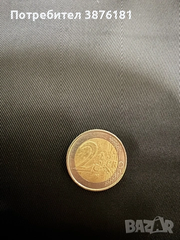 2 Euro  2002 , снимка 2 - Други ценни предмети - 53250129