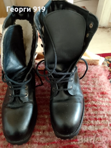 Дамски кожени боти