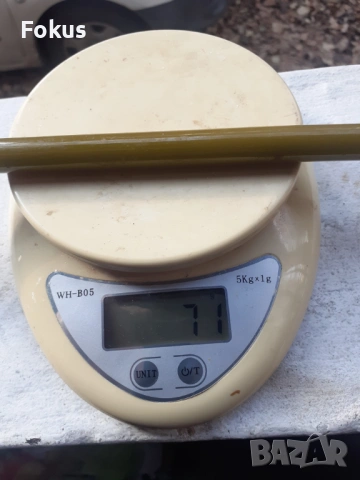 Пръчка каталин бакелит дамари броеница 71 грама, снимка 6 - Антикварни и старинни предмети - 53267433