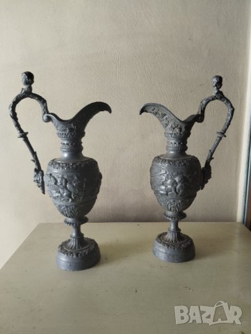 Два барокови свещници-комплект