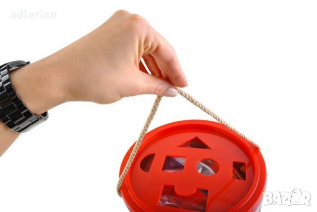 Детска игра - конструктор Дървени блокчета, дървен конструктор, 200 блокчета в кутия с креативен кап, снимка 3 - Конструктори - 34389824