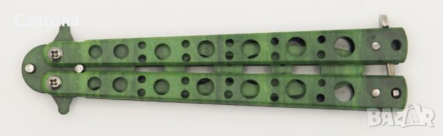 Нож Пеперуда - тренировъчна пеперуда N640 - training butterfly , снимка 2 - Ножове - 41306409