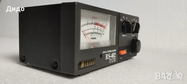 КСВ Ватметър SWR / Watmeter NISSEI RS-402 VHF/UHF, снимка 3 - Друга електроника - 56242380