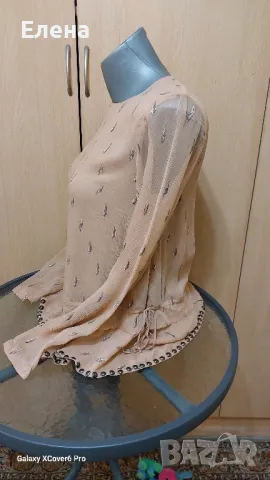 Блуза Н&M. 100% коприна. размер S., снимка 5 - Блузи с дълъг ръкав и пуловери - 50024799