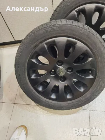 Алуминиеви джанти с летни гуми Пежо Ситроен 4x108 R15 195 55 15 , снимка 3 - Гуми и джанти - 49582060