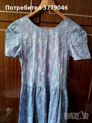 Лятна дамска рокля с ластик 