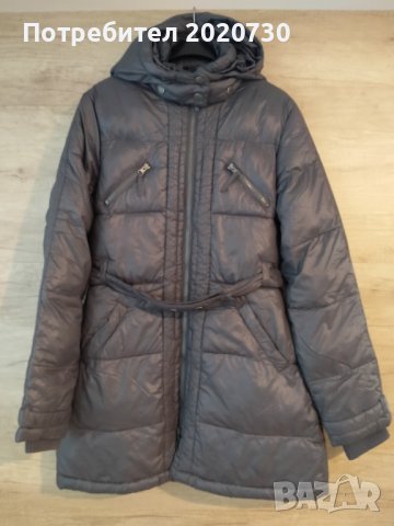 Дамско яке с пух и качулка, снимка 4 - Якета - 44293084