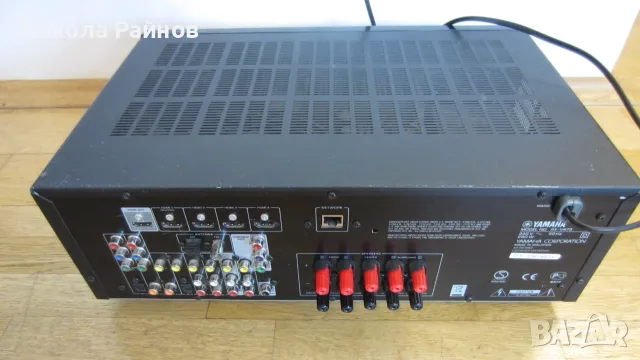 5.1 канален мрежов ресийвър YAMAHA RX-V473, снимка 6 - Ресийвъри, усилватели, смесителни пултове - 56061329