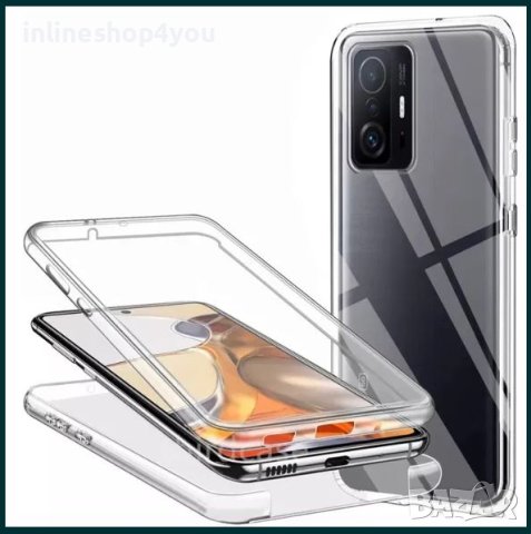 Прозрачен 360 Градуса Кейс за Xiaomi Redmi Note 12 / 11 Pro / 10 / 9S, снимка 6 - Калъфи, кейсове - 40661140