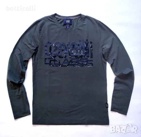 Roberto Cavalli Class Long Sleeve Mens - S - оригинална мъжка блуза