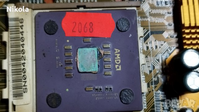 Дънна платка AMD с процесор - ретро модел Работещ, снимка 12 - Дънни платки - 41164930