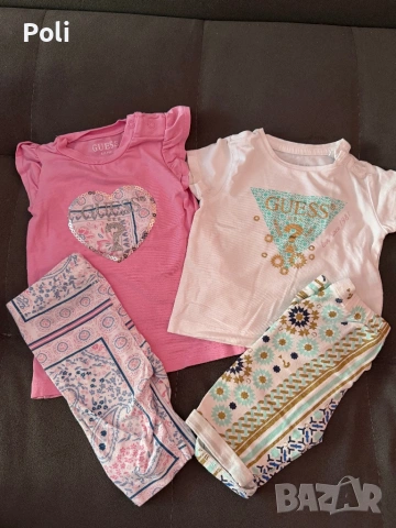 Оригинални комплекти 3-6 месеца Guess,Moschino, снимка 3 - Комплекти за бебе - 53829371