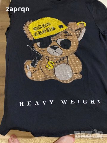 Модна мъжка/младежка блуза с мече, снимка 1