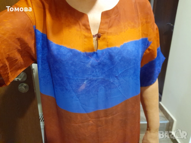 Дълга рокля № ХЛ, снимка 2 - Рокли - 51708997