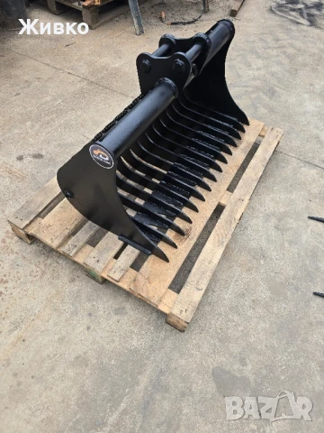 Кофа за камъни за багер, пресевна кофа, снимка 5 - Селскостопанска техника - 50451490