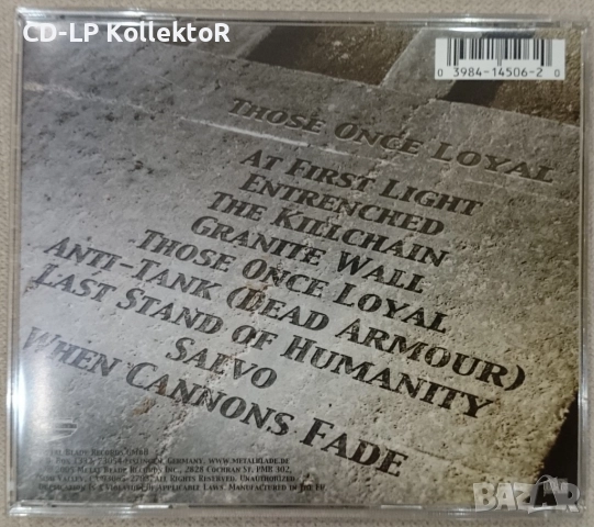 CD за продан (Bolt Thrower - Those Once Loyal), снимка 2 - CD дискове - 52258053