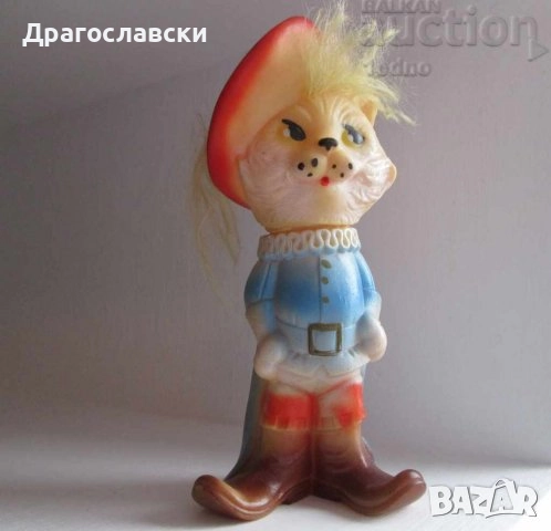 кукла фигура мече с корона Берлин. старо, немско герб, гумени играчки, играчка котарак, снимка 9 - Други ценни предмети - 28881175