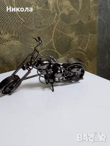 Метална ретро количка, снимка 6 - Антикварни и старинни предмети - 48434813