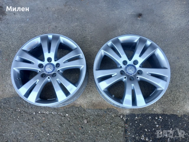 Джанти 17цола 5×112мм  - Mercedes C,E класа , снимка 2 - Гуми и джанти - 51304796