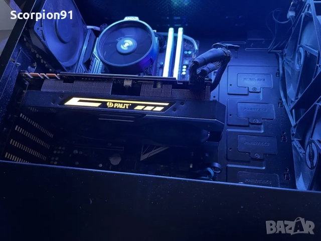 Продавам перфектна Palit GTX 1070 8GB, снимка 2 - Видеокарти - 52596431