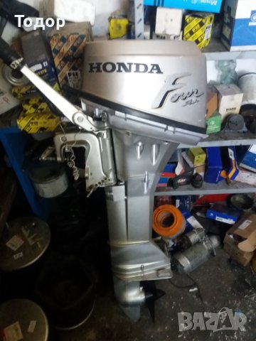 Продавам извънбордов двигател HONDA 8HP BF-8, 4т, внос от Италия, снимка 3 - Воден транспорт - 41546431