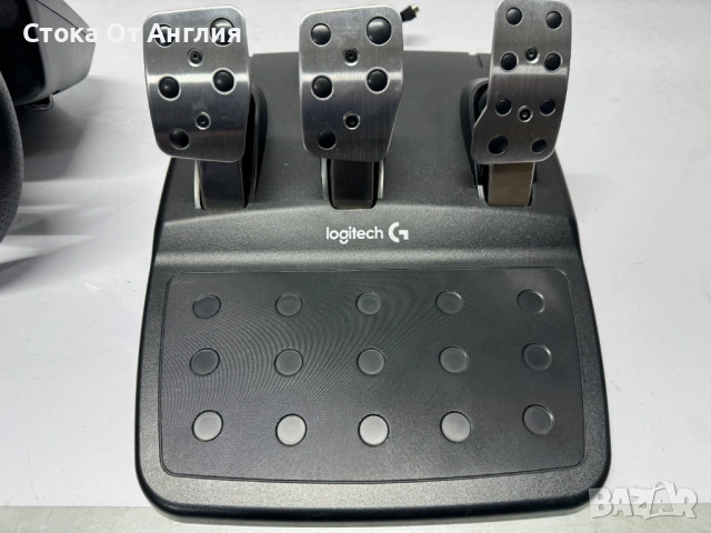 Волан с педали - Logitech G29 / PC/PS4/PS5, снимка 5 - Други игри и конзоли - 53810048